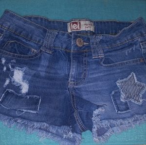 L.e.i Ashley low-rise shorts